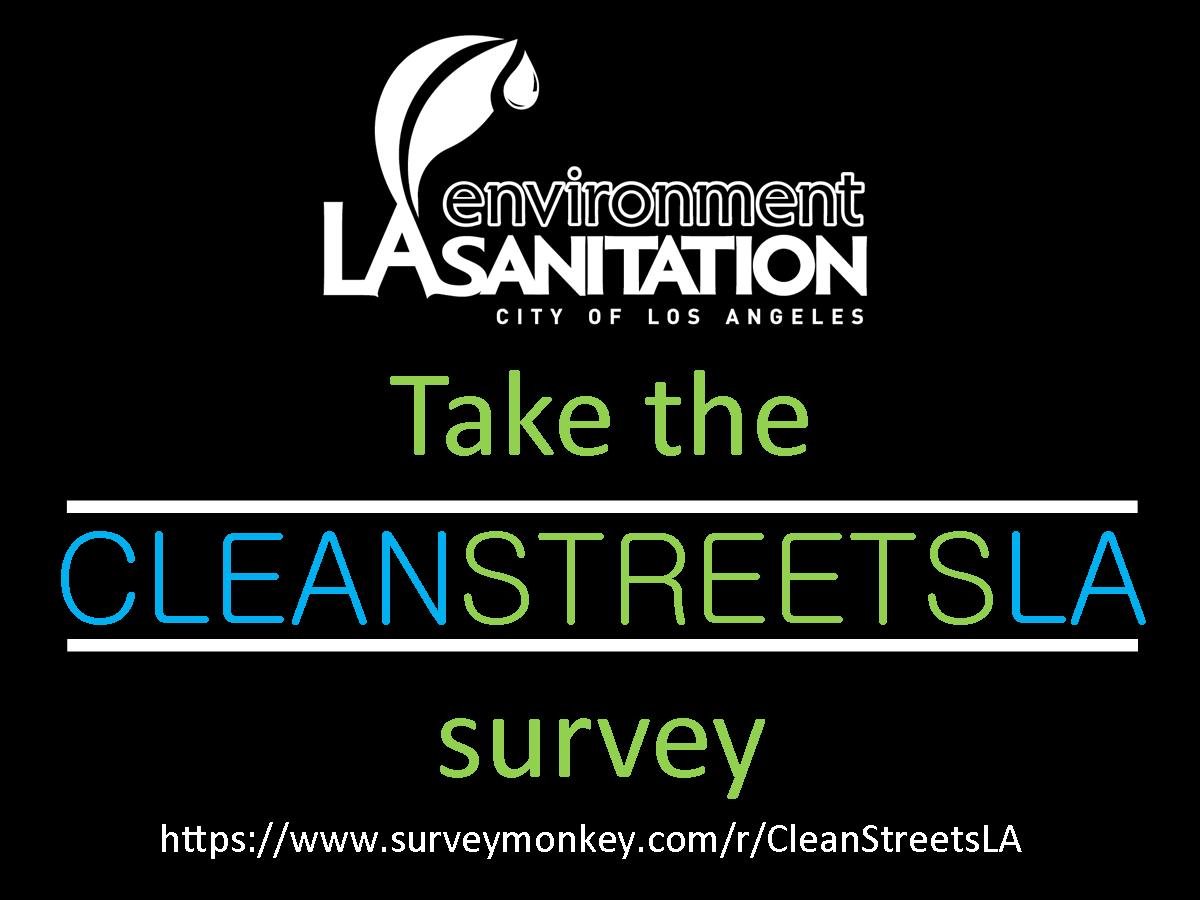 Clean Streets survey - english - social media