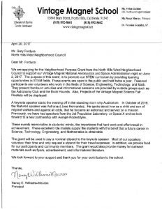 thumbnail of Item 19 Vintage’s Application to North Hills West NC
