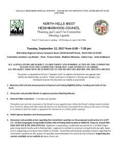 thumbnail of September 12, 2017 PLUM Meeting Agenda