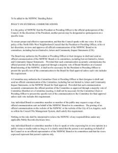 thumbnail of NHWNC Standing Rule on Communication