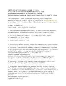 thumbnail of November 22, 2017 Rules & Elections Committee Minutes Draft