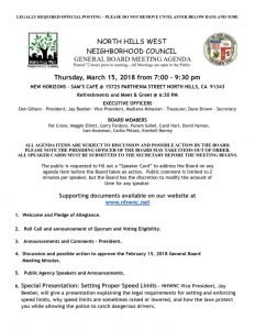 thumbnail of March 15, 2018 NHWNC General Board Meeting Agenda