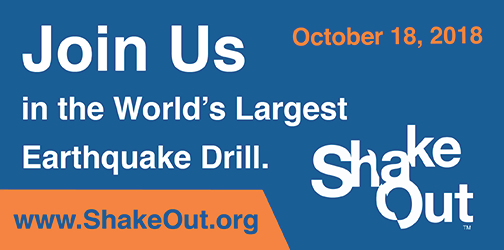 ShakeOut October 18, 2018