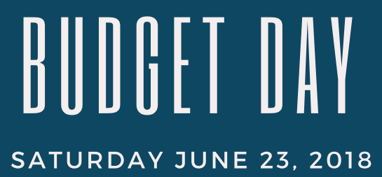 Budget Day June 23, 2018