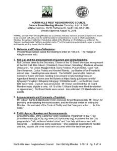 thumbnail of July 19, 2018 General Board Meeting Minutes