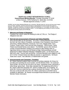 thumbnail of November 15, 2018 GBM Minutes Approved 1:17:2019