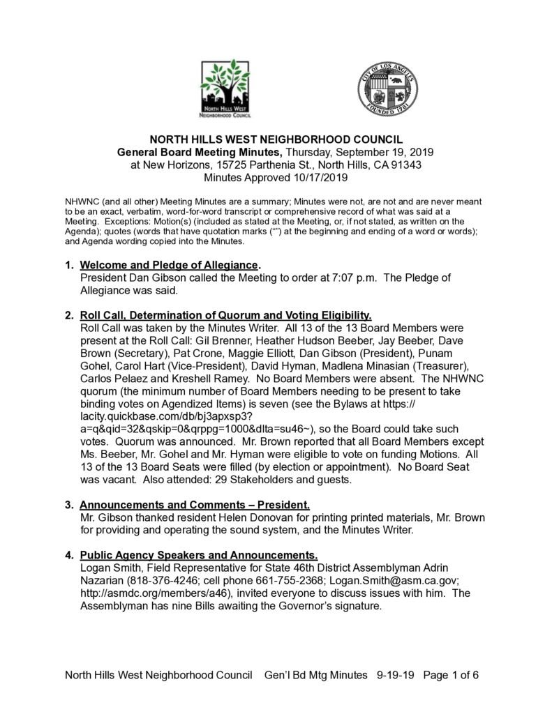 thumbnail of DRAFT Minutes 2019-9-19