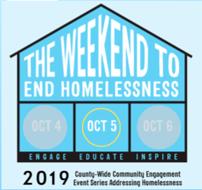 Homeless event flyer