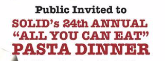 24th annual Pasta Dinner flyer logo