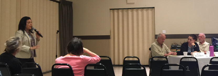 2019-10-17 Raquel Beltrán at North Hills West Neighborhood Council