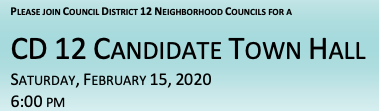 Council District 12 Town Hall