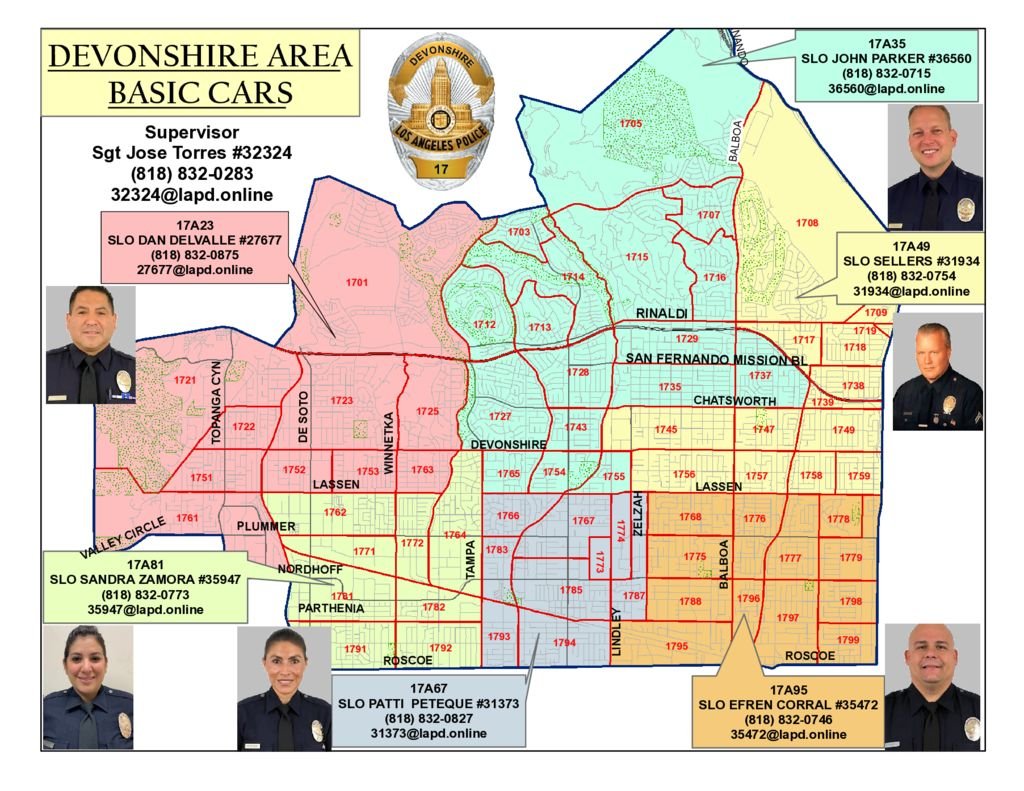 thumbnail of Area Basic Car Map and Contact List March 2020