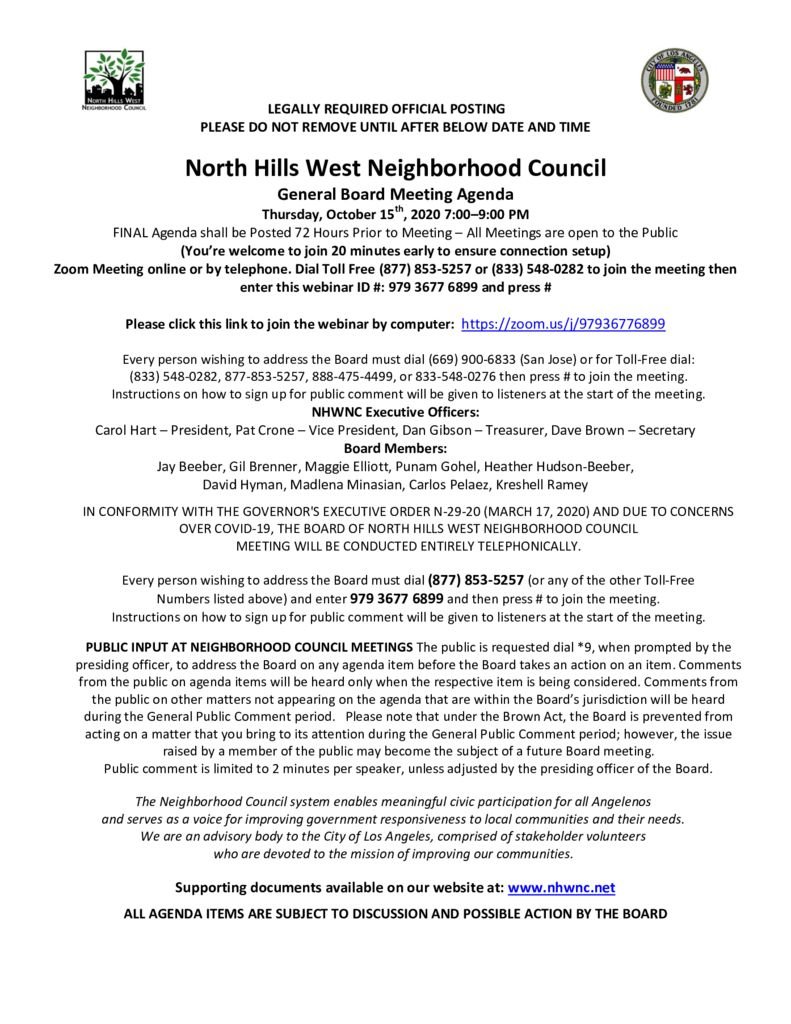 thumbnail of 2020.10.15 NHWNC GBM Agenda for Webinar Meeting FINAL