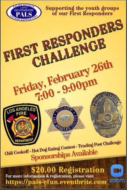 First Responders Challenge flyer