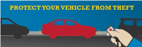 protect your vehicle from theft logo