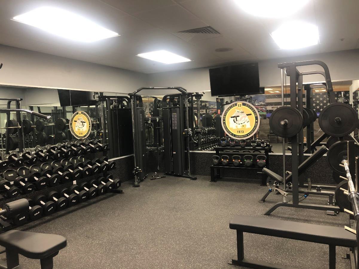 lapd devonshire gym after construction