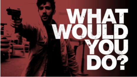 Run, Hide, Fight logo