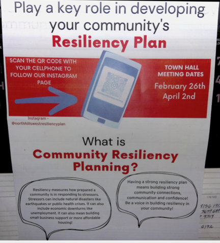 CSUN Resiliency flyer