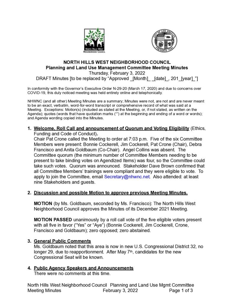 thumbnail of NHWNC DRAFT Minutes 2022-2-3 PLUMC