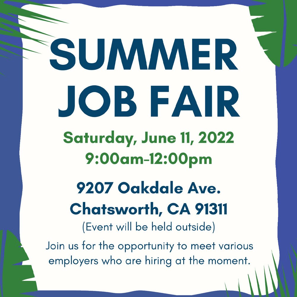 CD12 Job Fair flyer