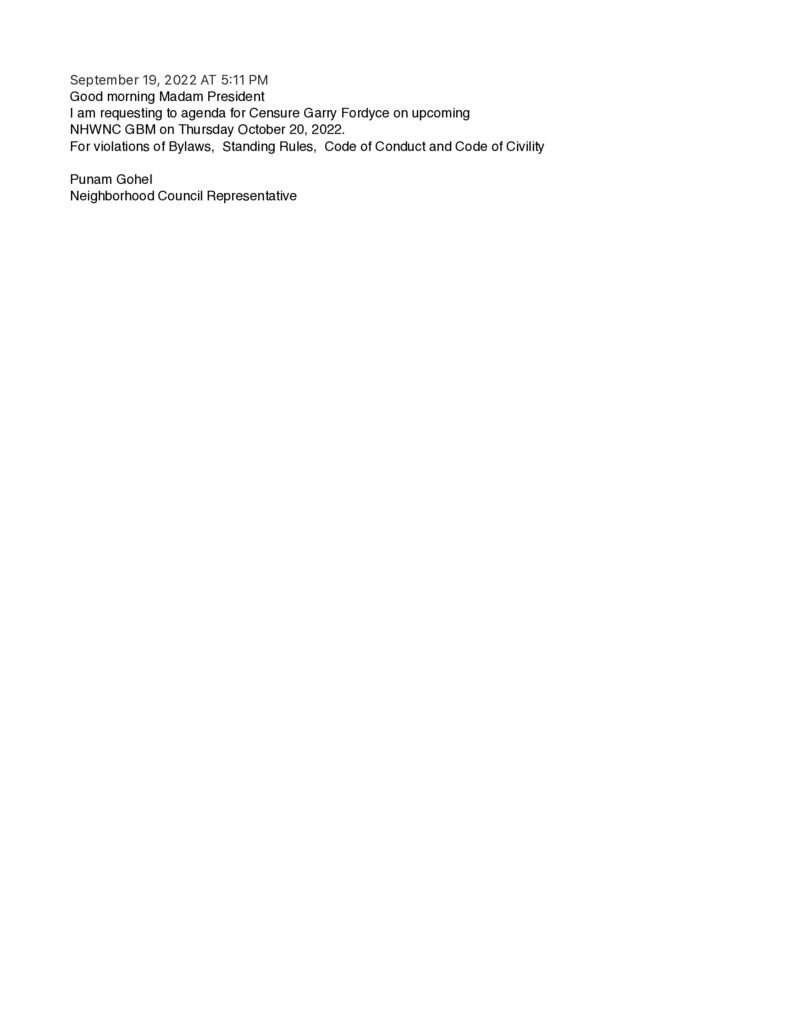 thumbnail of NHWNC GF censure request by P. Gohel 2022-9-19