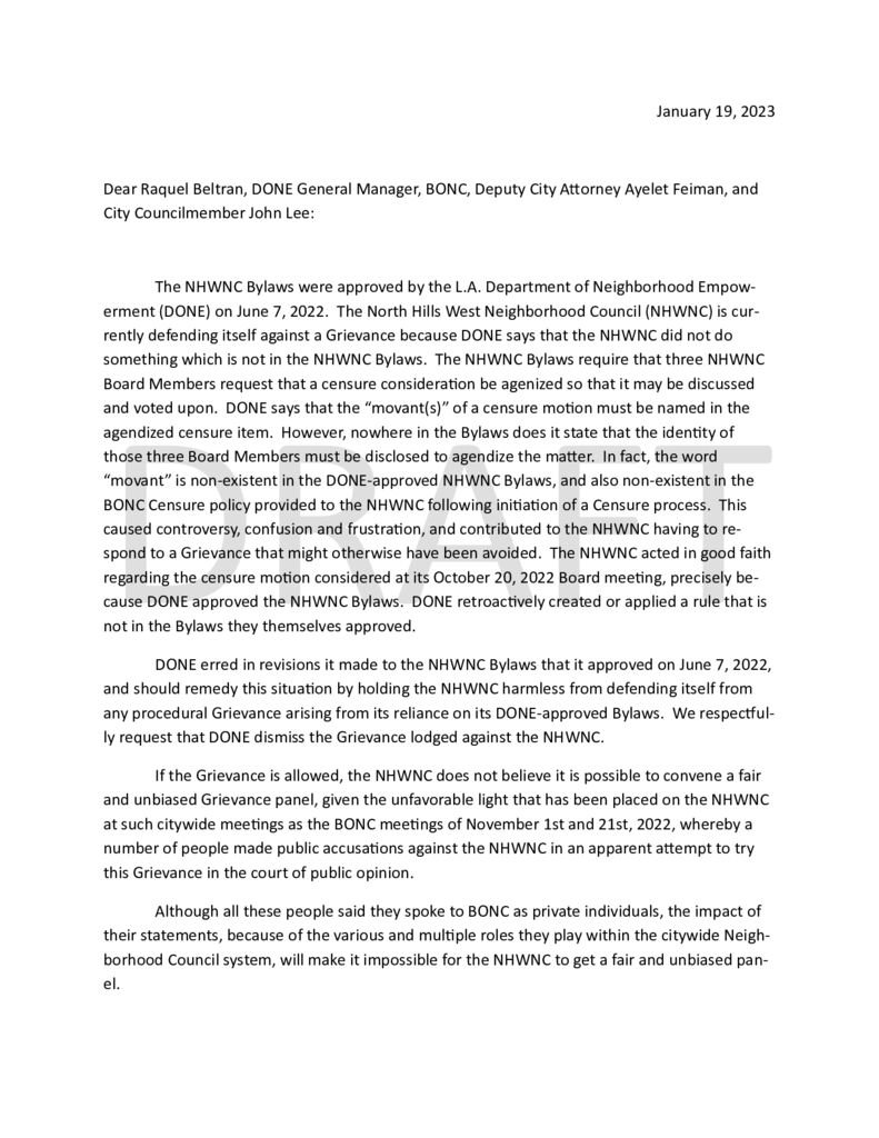 thumbnail of NHWNC-Greivance-Response-and-Bylaws-Change-Request pdf