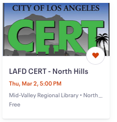 Cert class North Hills West