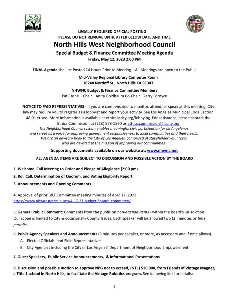 thumbnail of NHWNC Budget & Finance Committee Agenda 5:12:23 2pm