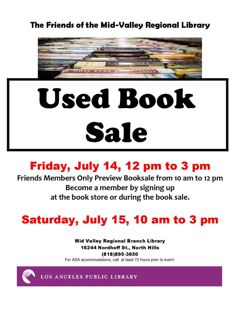 thumbnail of BOOK SALE FLIER July 2023