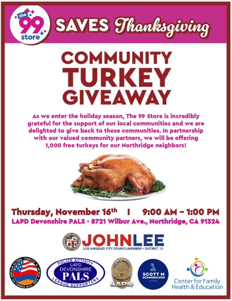 thumbnail of The 99 Turkey Giveaway Flyer