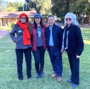 Linda Erdman, Madlena Minassian, Councilmember John Lee, Maggie Elliot