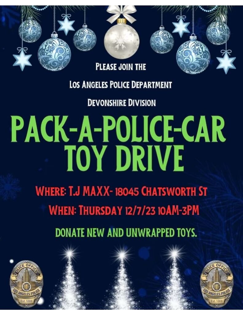thumbnail of Pack-A-Police-Car Toy Drive 120723