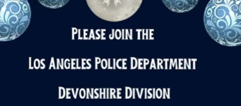 LAPD toy drive logo