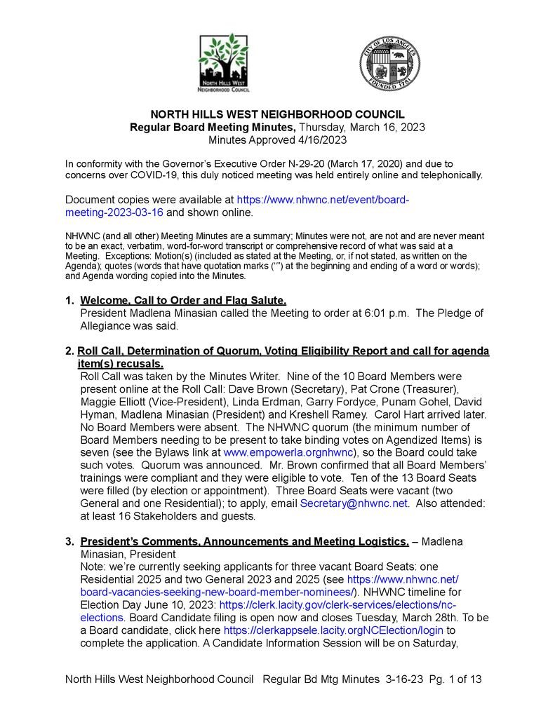 thumbnail of NHWNC Approved Minutes 2023-3-16 Bd