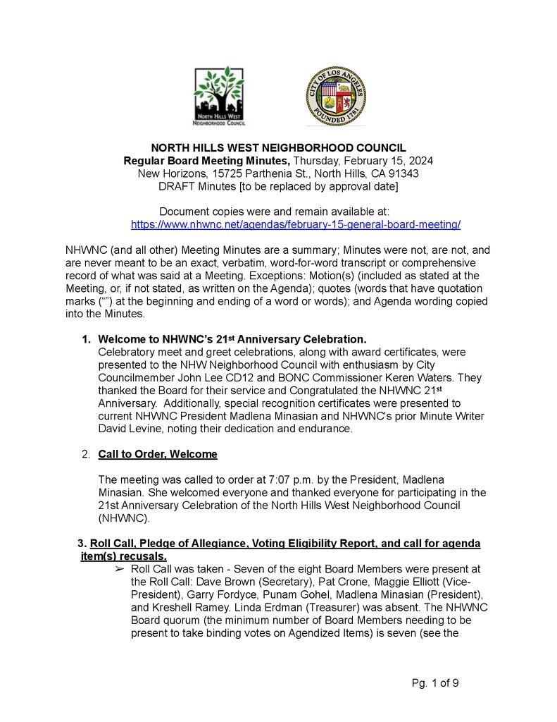 thumbnail of NHWNC GBM 2_15_2024 Draft Mins pdf