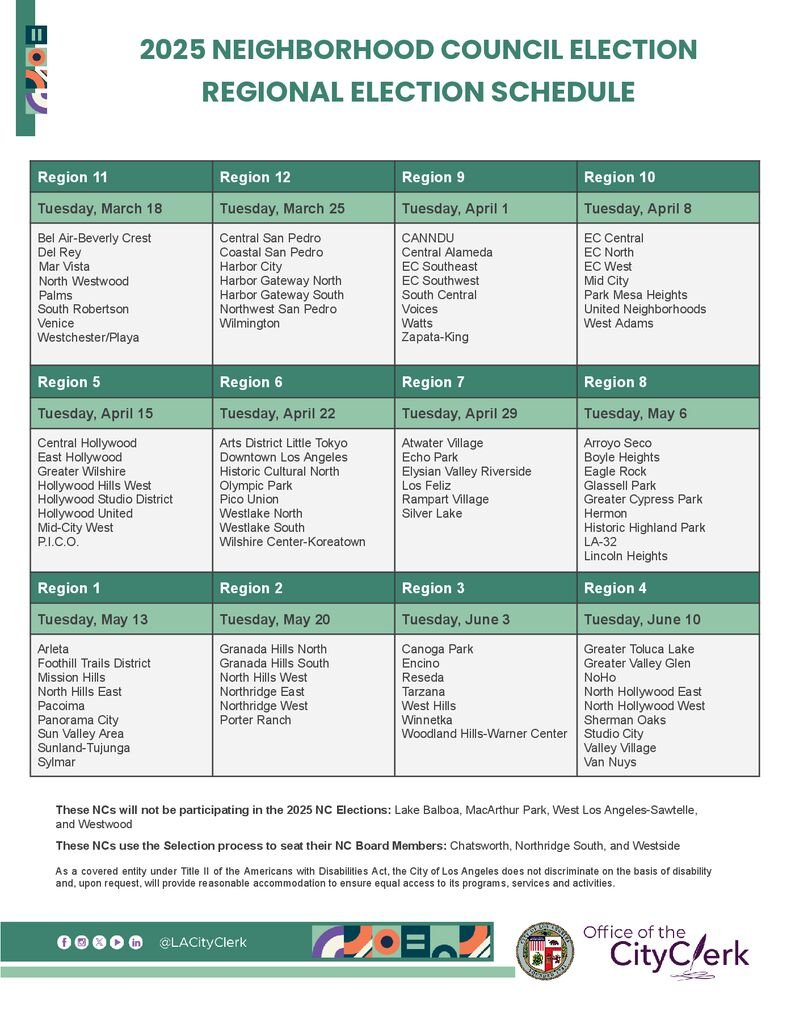 thumbnail of 2025 NC Election Regional Schedual