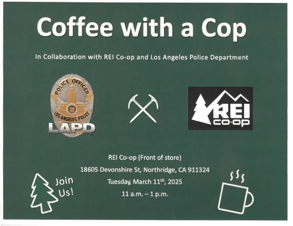 thumbnail of Coffee with a Cop at REI